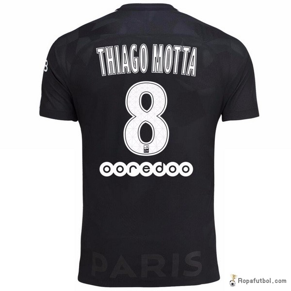 Camiseta Paris Saint Germain Replica Tercera Ropa Thiago Motta 2017/18